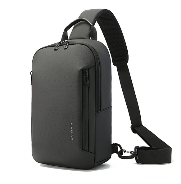 Σακίδιο χιαστί Sling Bag BANGE 3077 Μαύρο