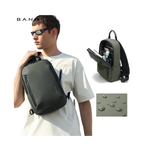 Σακίδιο χιαστί Sling Bag BANGE 3077 Χακί