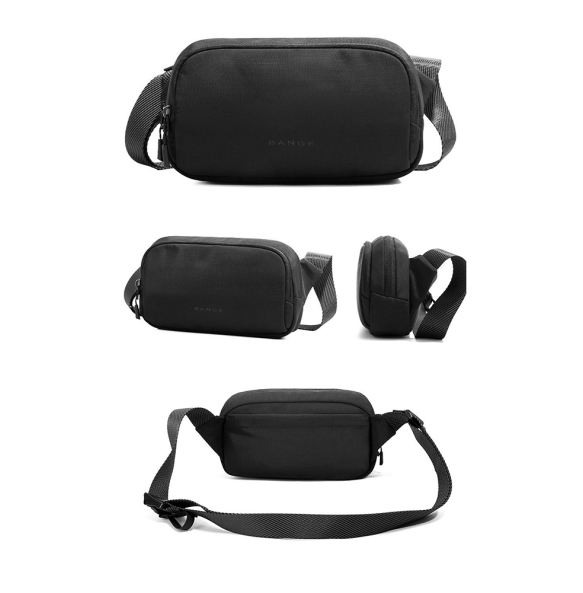 Τσαντάκι Μέσης BANGE 3097 Μαύρο