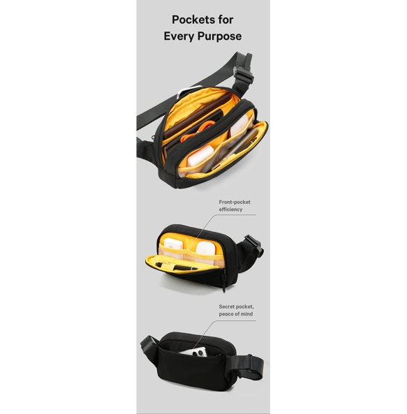 Τσαντάκι Μέσης BANGE 3097 Μπλε