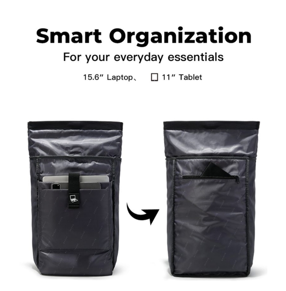 Σακίδιο πλάτης BANGE 3115 22lt Μαύρο