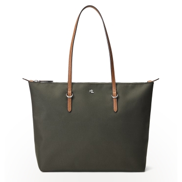 Τσάντα RALPH LAUREN Medium Keaton Nylon Tote Bag 431916737/019 Λαδί