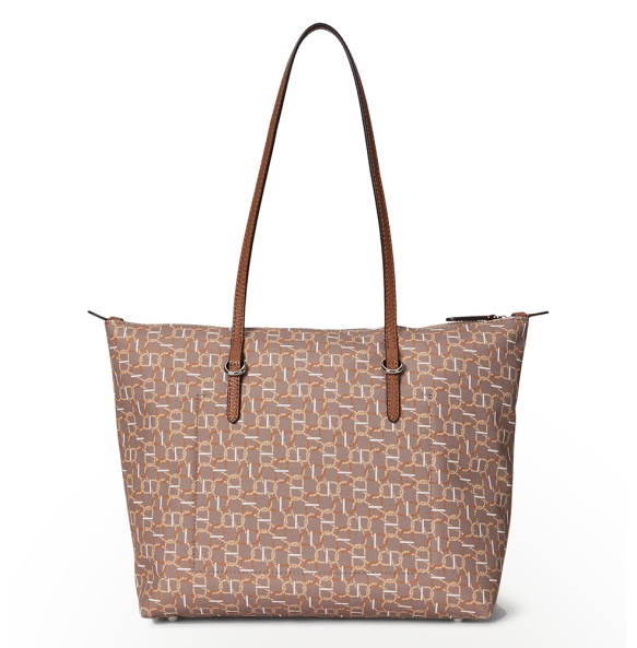 Τσάντα RALPH LAUREN Medium Keaton Nylon Tote Bag 431916737/039 Καφέ
