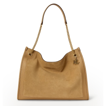 Τσάντα RALPH LAUREN Bradley Tote Bag 431980176 Κάμελ