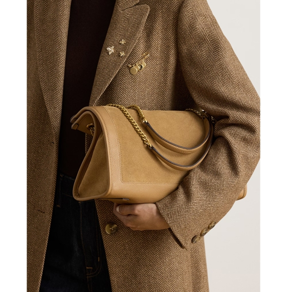 Τσάντα RALPH LAUREN Bradley Tote Bag 431980176 Κάμελ