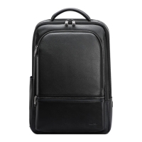 Δερμάτινο σακίδιο πλάτης BOPAI 61-70111 24lt Μαύρο