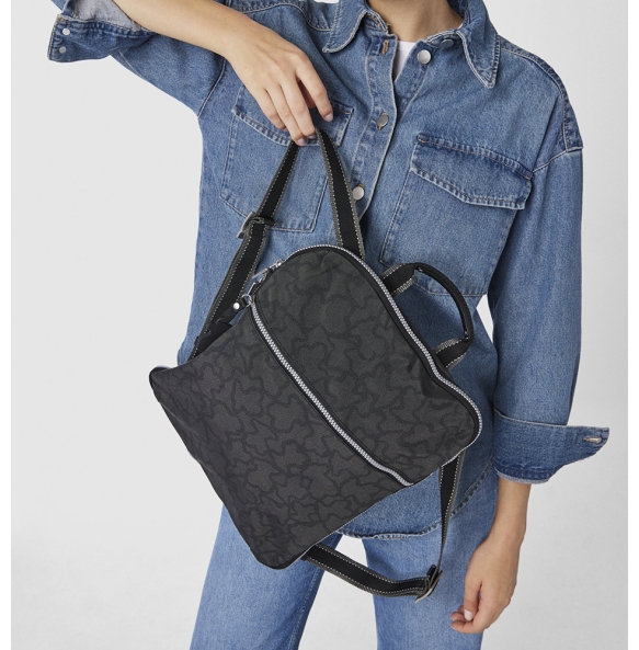 Σακίδιο TOUS Mochila Nylon Kaos Icon 2001038147 Μαύρο