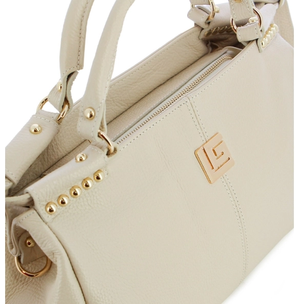 Δερμάτινη Τσάντα GUY LAROCHE 1099 Μπεζ
