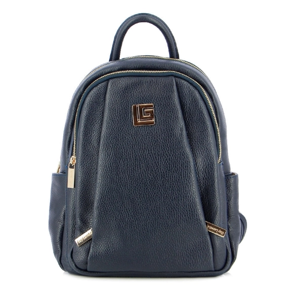 Δερμάτινο σακίδιο GUY LAROCHE 1100 Μπλε