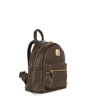 Δερμάτινο σακίδιο GUY LAROCHE 1303 Καφέ