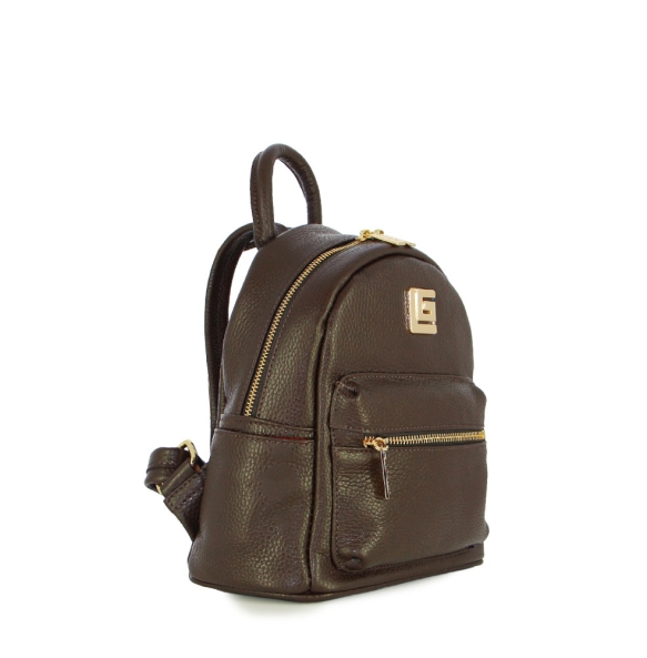 Δερμάτινο σακίδιο GUY LAROCHE 1303 Καφέ