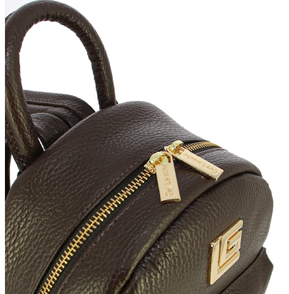 Δερμάτινο σακίδιο GUY LAROCHE 1303 Καφέ