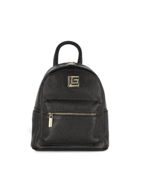 Δερμάτινο σακίδιο GUY LAROCHE 1303 Μαύρο