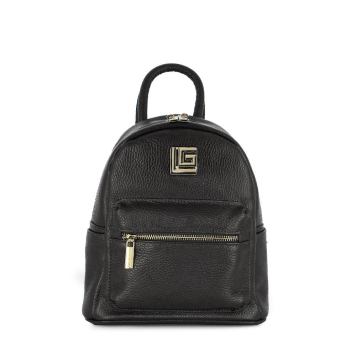 Δερμάτινο σακίδιο GUY LAROCHE 1303 Μαύρο