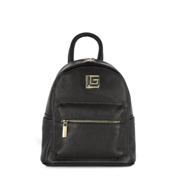 Δερμάτινο σακίδιο GUY LAROCHE 1303 Μαύρο Δερμάτινο σακίδιο GUY LAROCHE 1303 Μαύρο