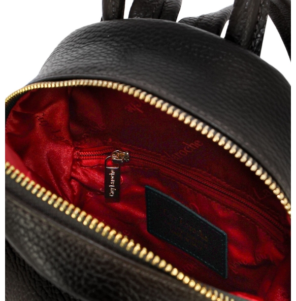 Δερμάτινο σακίδιο GUY LAROCHE 1303 Μαύρο Δερμάτινο σακίδιο GUY LAROCHE 1303 Μαύρο