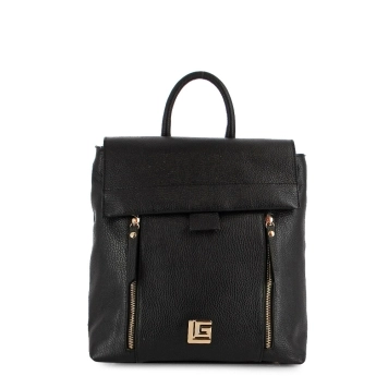 Δερμάτινο σακίδιο πλάτης GUY LAROCHE 1798 Μαύρο