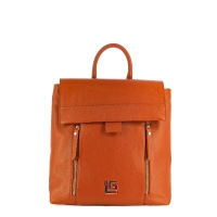 Δερμάτινο σακίδιο πλάτης GUY LAROCHE 1798 Ταμπά