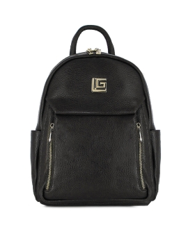 Δερμάτινο σακίδιο GUY LAROCHE 1856 Μαύρο