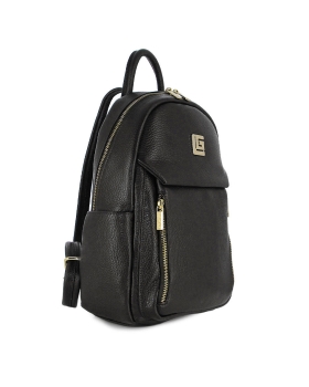 Δερμάτινο σακίδιο GUY LAROCHE 1856 Μαύρο