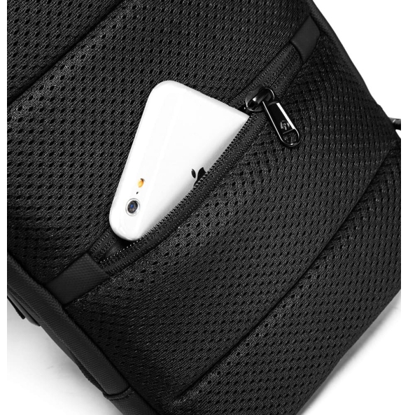 Σακίδιο χιαστί Sling Bag BANGE 7221 Μαύρο