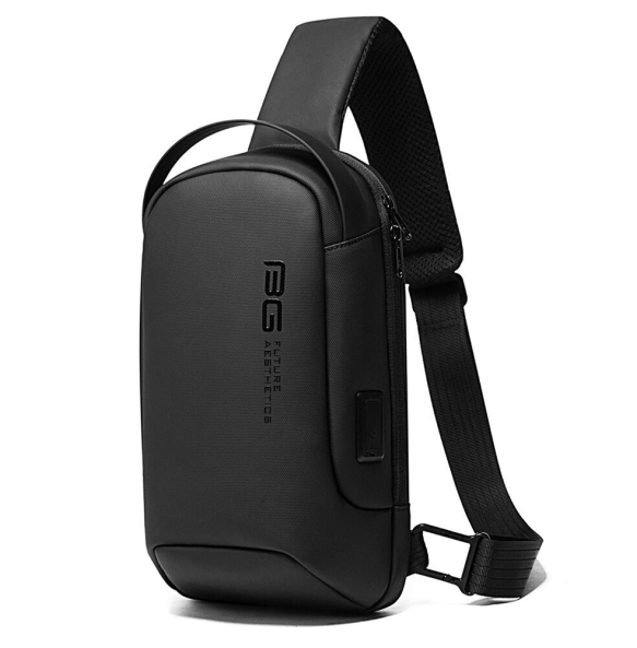 Σακίδιο χιαστί Sling Bag BANGE 7221 Μαύρο