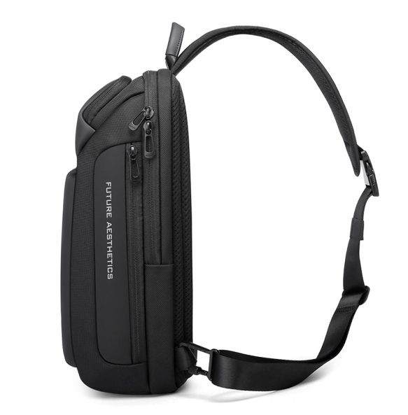 Σακίδιο χιαστί Sling Bag BANGE 7566 Μαύρο