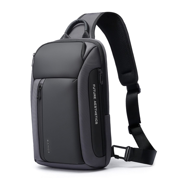 Σακίδιο χιαστί Sling Bag BANGE 7566 Γκρι Σακίδιο χιαστί Sling Bag BANGE 7566 Γκρι