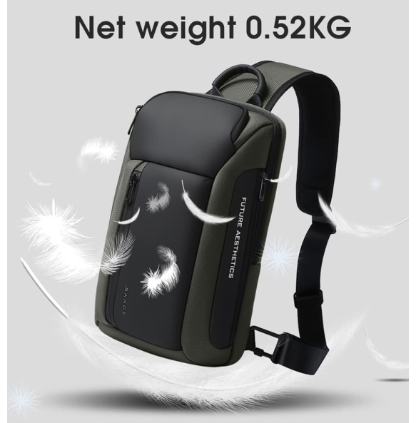 Σακίδιο χιαστί Sling Bag BANGE 7566 Χακί Σακίδιο χιαστί Sling Bag BANGE 7566 Χακί