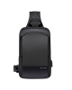 Σακίδιο χιαστί Sling Bag BANGE 77112 Μαύρο