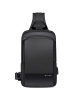 Σακίδιο χιαστί Sling Bag BANGE 77112 Μαύρο