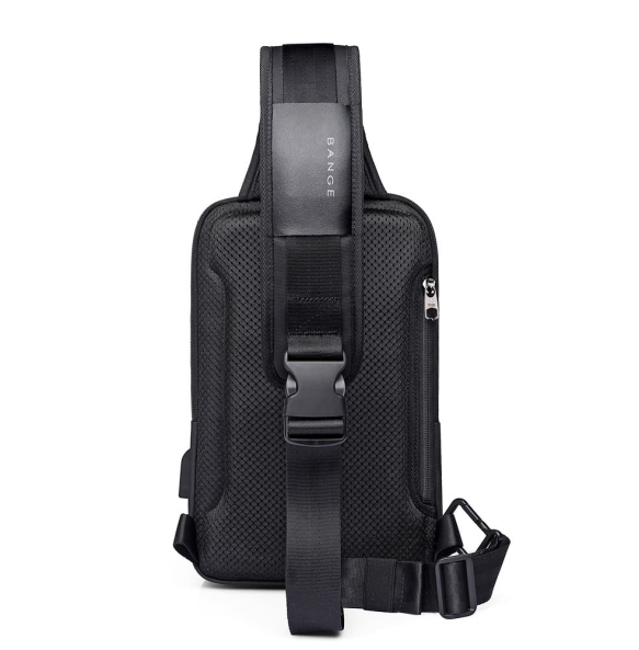 Σακίδιο χιαστί Sling Bag BANGE 77112 Μαύρο