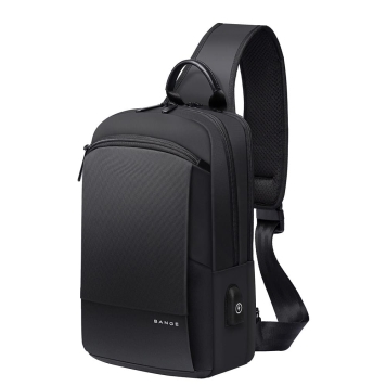 Σακίδιο χιαστί Sling Bag BANGE 77112 Μαύρο
