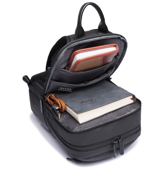 Σακίδιο χιαστί Sling Bag BANGE 77112 Μαύρο