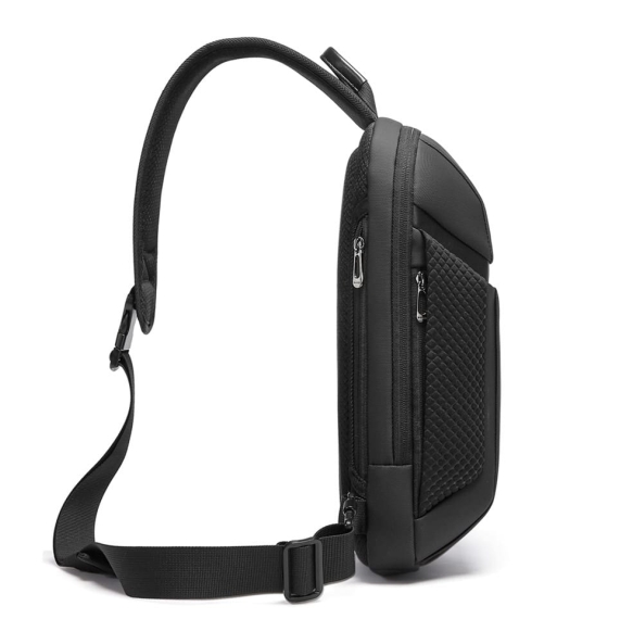 Σακίδιο χιαστί Sling Bag BANGE 7721 Μαύρο