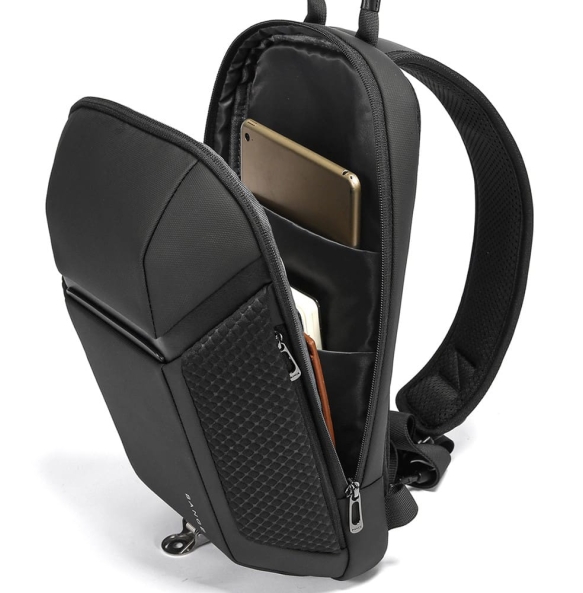 Σακίδιο χιαστί Sling Bag BANGE 7721 Μαύρο