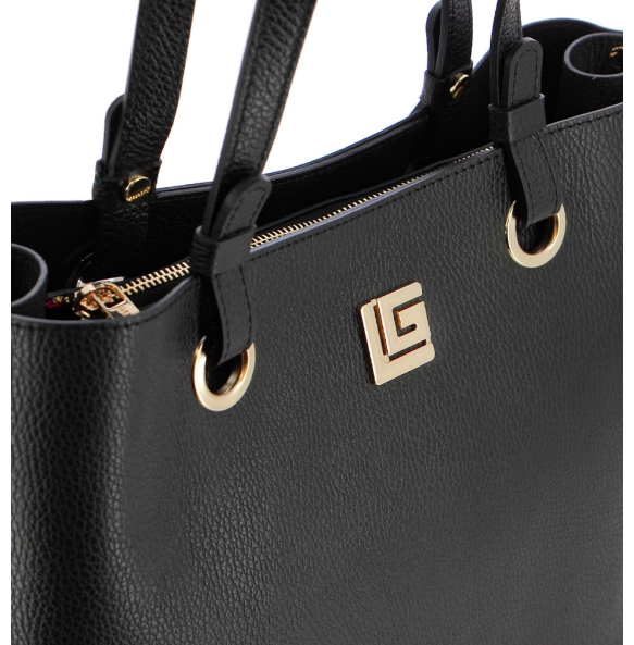 Δερμάτινη Τσάντα GUY LAROCHE 8888 Μαύρο Δερμάτινη Τσάντα GUY LAROCHE 8888 Μαύρο