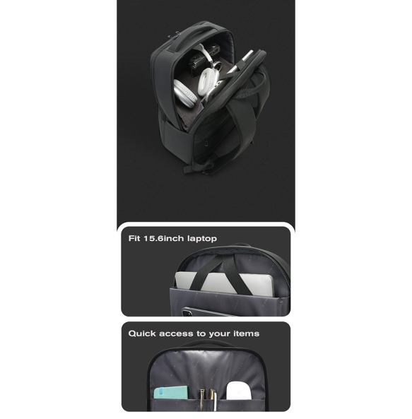 Σακίδιο πλάτης BANGE 7822 20lt Μαύρο