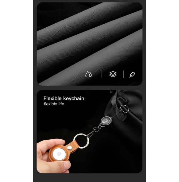 Τσαντάκι Μέσης BANGE 7837 Μαύρο Τσαντάκι Μέσης BANGE 7837 Μαύρο