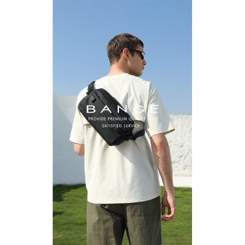 Τσαντάκι Μέσης BANGE 7837 Μαύρο