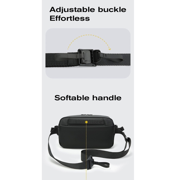 Τσαντάκι Μέσης BANGE 7837 Μαύρο Τσαντάκι Μέσης BANGE 7837 Μαύρο