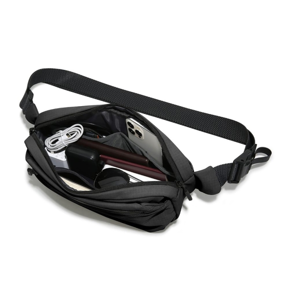 Τσαντάκι Μέσης BANGE 7851 Μαύρο