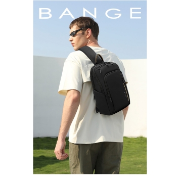 Σακίδιο χιαστί Sling Bag BANGE 7868 Μαύρο