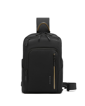 Σακίδιο χιαστί Sling Bag BANGE 7868 Μαύρο