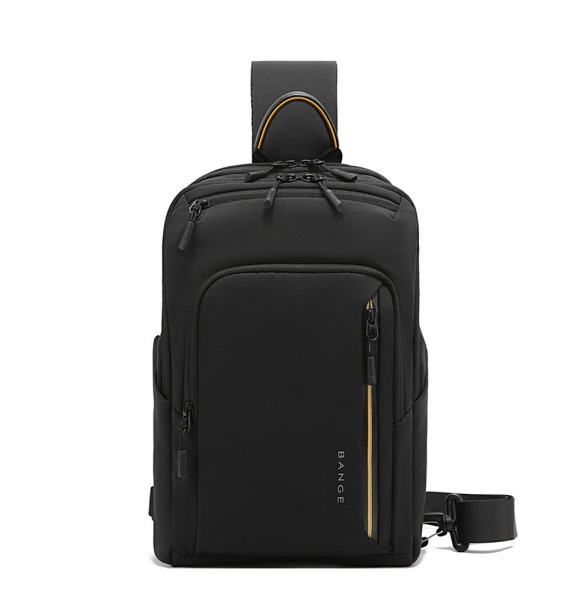 Σακίδιο χιαστί Sling Bag BANGE 7868 Μαύρο