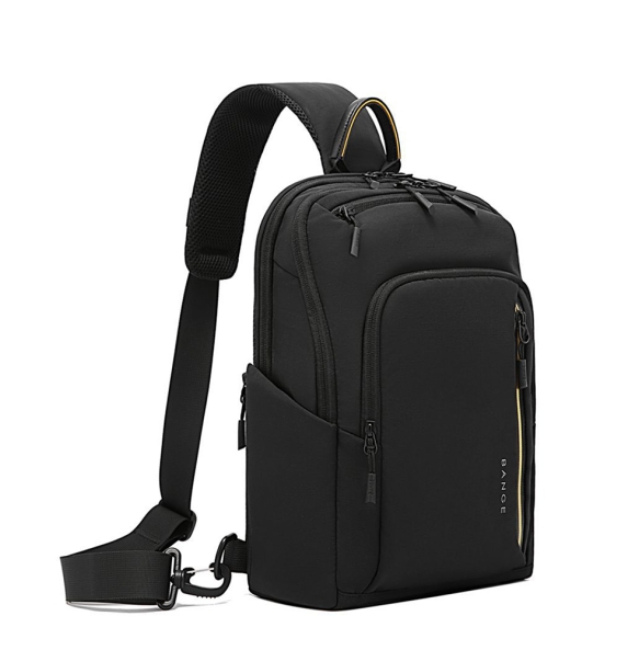 Σακίδιο χιαστί Sling Bag BANGE 7868 Μαύρο