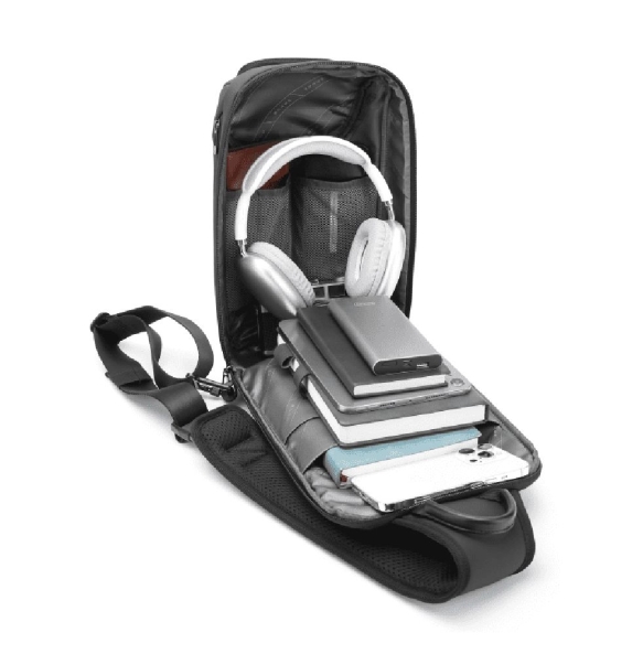 Σακίδιο χιαστί Sling Bag BANGE 8031 Μαύρο