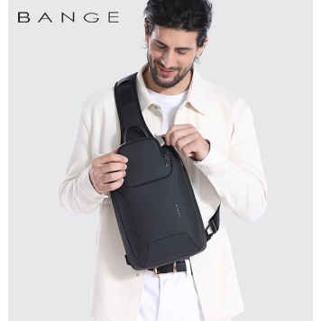 Σακίδιο χιαστί Sling Bag BANGE 8031 Μαύρο