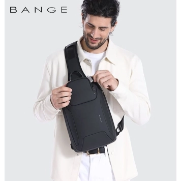 Σακίδιο χιαστί Sling Bag BANGE 8031 Μαύρο