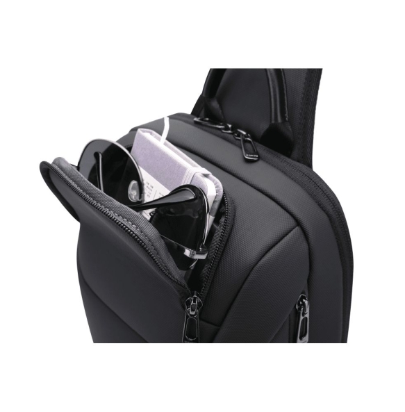 Σακίδιο χιαστί Sling Bag BANGE 8031 Μαύρο
